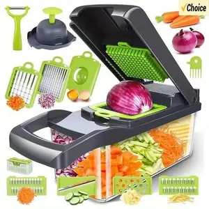 Kitchen vegetable slicer, shredded potato slicer, slicing hine, large capacity multifunctional vegetable slicer
