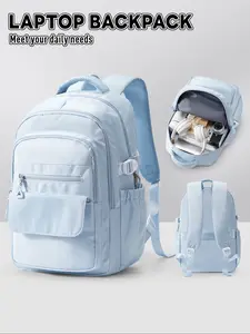 Women's Fashion Backpack - Back to School Essential, Versatile Travel & School Bag, Stylish Lightweight Laptop Bag with Multi Compartments & Anti-Theft Design, Perfect for School, Sports & Trips, Casual Lightweight Backpack