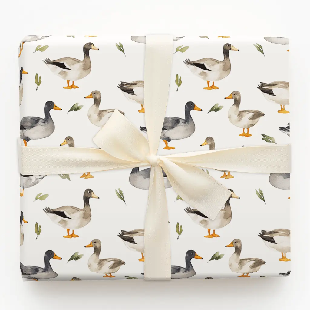 Quacked the CodeWrap Wrapping, Holiday Gift Wrap Wrap Elegant Gift Wrap Wrapping Paper Seasonal, Gift Warp, floral wrapping paper