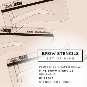 Eyebrow Stencils (9 pack)