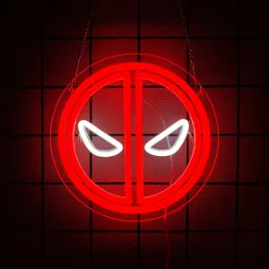 Spider Neon Sign,Spider LED Sign for Children Room,Anime Neon Lights,Superheo Light Up Sign for Bedroom,Game Room,Cool Gifts for Man,Children,Teen Boys,Anime Movie Fans