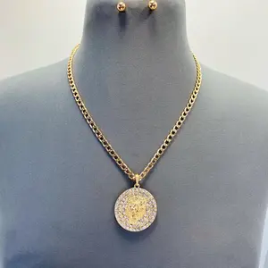 Lion Pendant Necklace