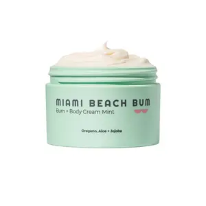 Miami Beach Bum Travel Mint Bum + Body Cream in Oregano & Mint