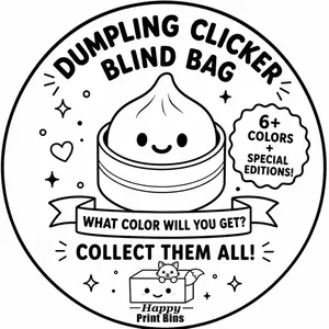 Dumpling Clicker Fidget Blind Bag