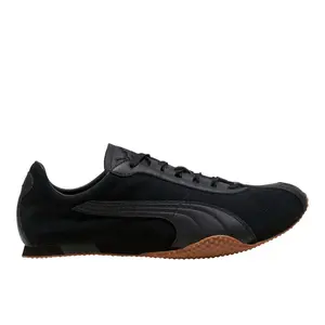 PUMA Mens H-Street Premium Lace Up Sneakers Shoes Casual - Black