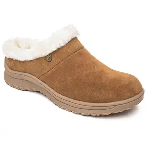 Minnetonka Women's Suede Clog Slippers - Emerso n