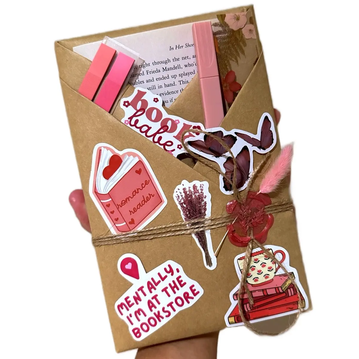 Blind Date with a Book! NEW book + stickers, bookmark, highlighter & more!