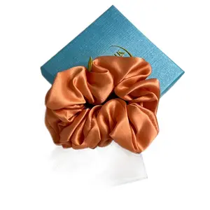 Fun Silk Organic 100% Pure Mulberry Silk 4cm Scrunchies