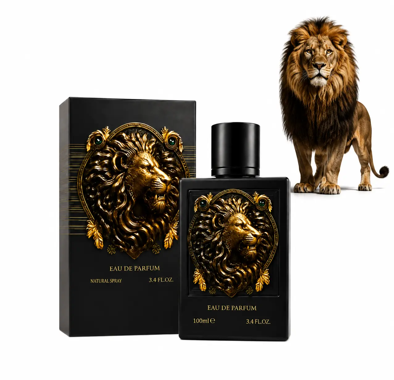 Men’s Eau de Parfum 100 ml (3.4 fl oz), Pear, Lavender, Mint, Bergamot, Vanilla, Amber, Patchouli & Cedar | Fresh Aromatic Spicy Scent with a Warm Woody Drydown | Long-Lasting Men’s Fragrance, Everyday and Evening Wear | Cruelty-Free Philosophy