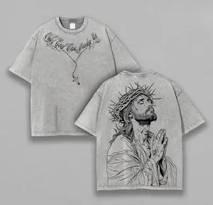 valentine shirts  Only God Can Judge Me Jesus T-Shirt Washed Christian Graphic Tee Oversized Cotton Streetwear Summer Clothing Gymwear Faith-Based Shirt Aesthetic Menswear Gift for Believers Bible Verse Church Outfit