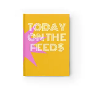 Journal - Big Brother Live Feeds Note-Taking Notebook, Diary, Planner, Sketchbook, Gift for Reality TV Fans