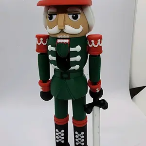 3D Printed 10" Tall Nutcracker