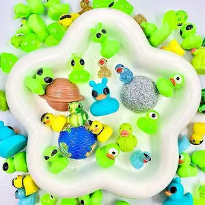 Intergalactic Quack– Mixed-Size Resin Cabochons for DIY Crafts, Phone Cases & Resin Art