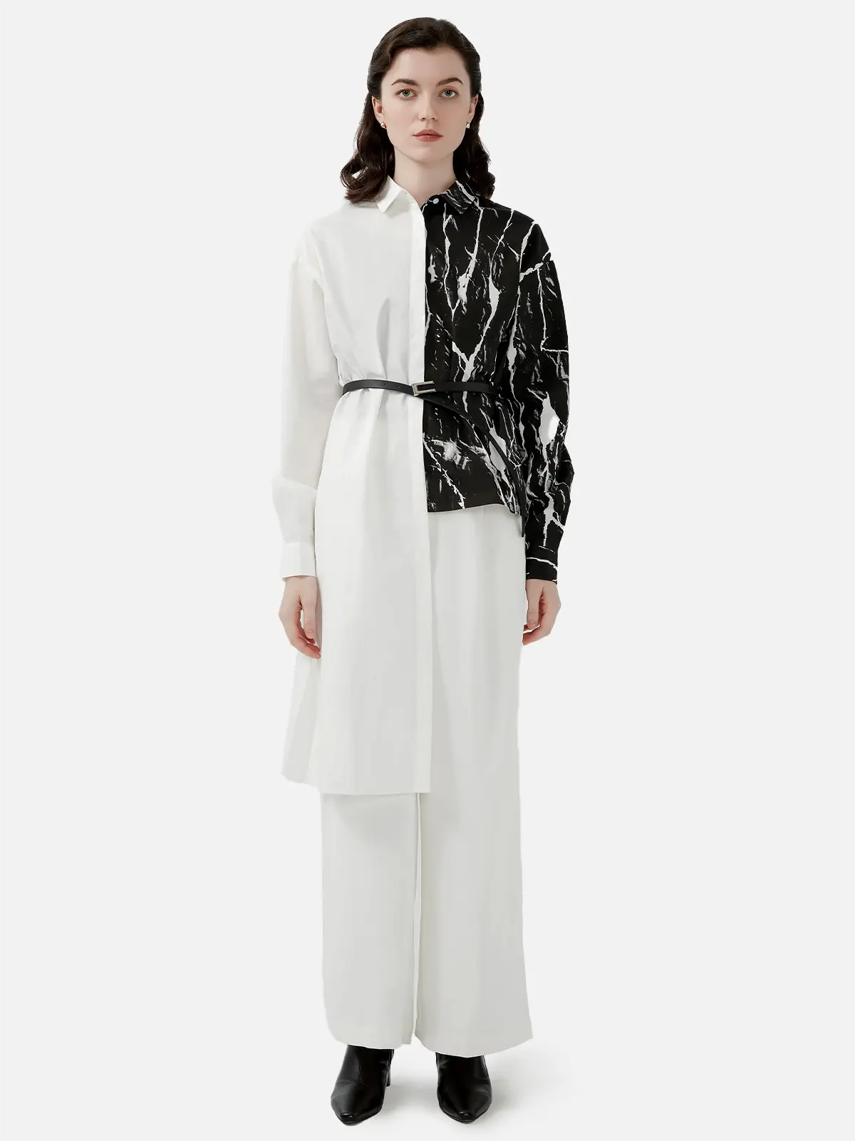 Women's Solid Color Shirt-Style Jacket - Versatile Layering Piece for Stylish Comfort