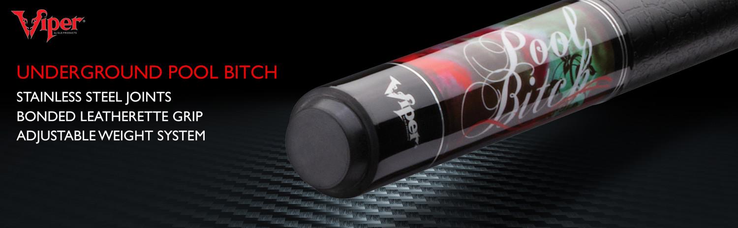 Viper Underground Pool Bitch Billiard/Pool Cue Stick