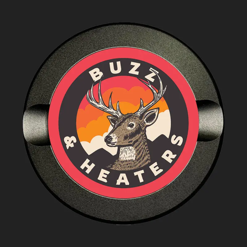 Buzz & Heaters White Tail Buck Designed Energy Pouch Cases