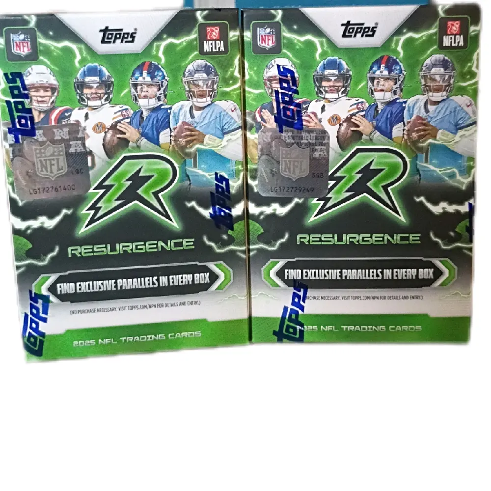 BREAK #130----PYT BREAK (2) 2025 TOPPS RESURGENCE BLASTER BOXES