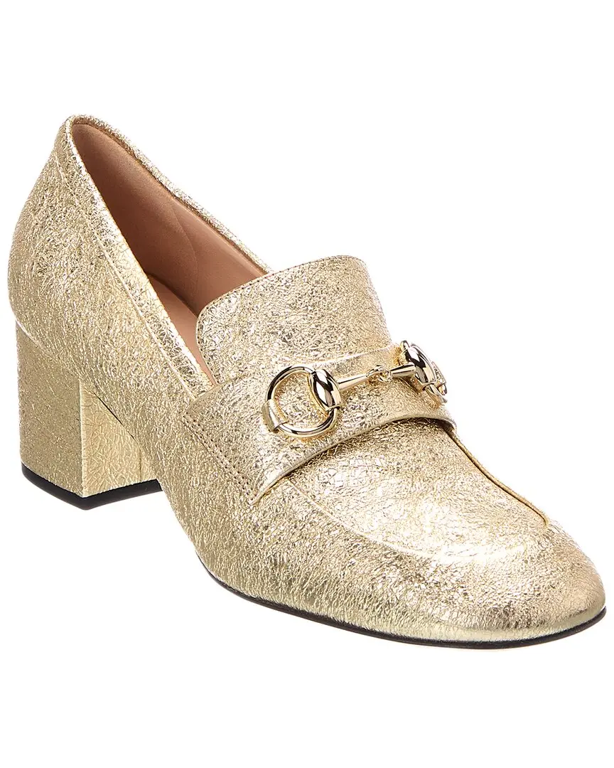 Gucci Horsebit Leather Loafer Pump Gucci Horsebit Leather Loafer Pump