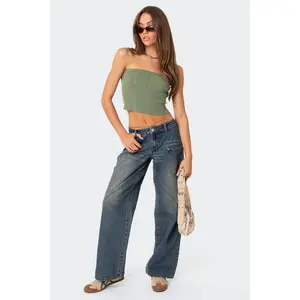 Serena Low Rise Baggy Carpenter Jeans