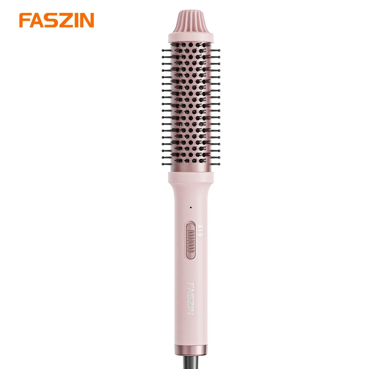 SummerWins Faszin 2-Inch Thermal Negative Ion Thermal Brush Curler, Ceramic Coating, 30s Fast Heat-Up, Curly/Straight Function, Frizz-Free Results, 1-Hand Use, Easy-to-Operate Beauty Tool, Christmas GiftDealsForYouDays
