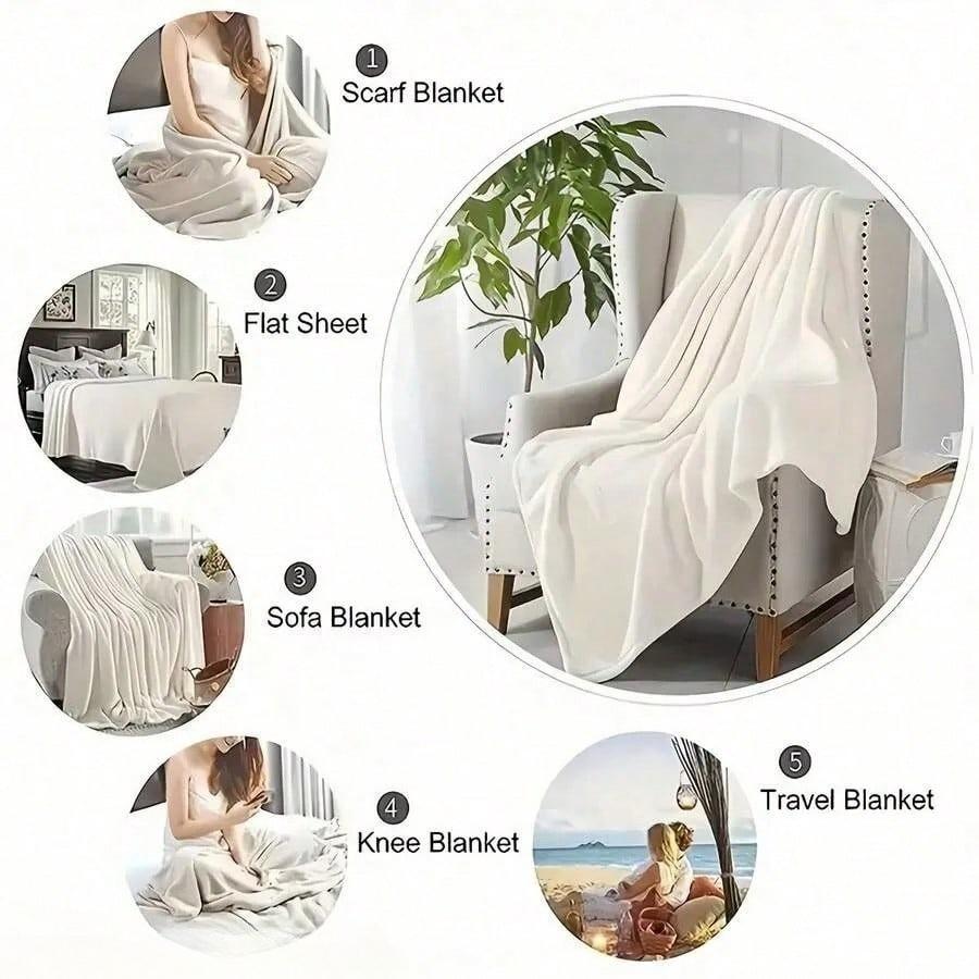 Cartoon-patterned fleece blanket, soft and comfortable throw blanket, bed blanket for air-conditioned rooms, warm and cozy sleeping blanket for decoration, suitable for both home and office use, can be given as a gift, travel blanket