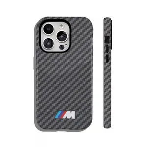 Carbon fiber pattern car-style phone case Cover for iphone 17 phone case 16 pro max 15 Plus 14 13 12 11 Cute, clear, military-grade, high-end, durable, shockproof, and drop-resistant 2-in-1 glossy phone case