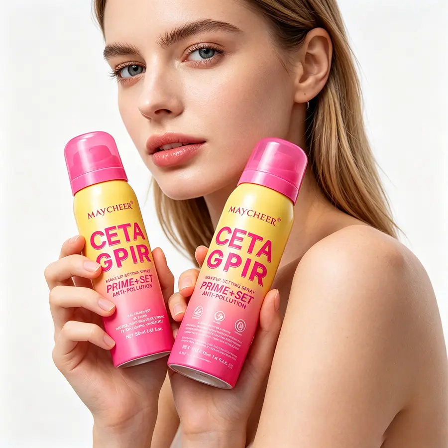 MAYCHEER Makeup Setting Spray - 50ml Single Item, 24HR Long Lasting, Waterproof, Oil Control, Hydrating, Moisturizing Prime & Finishing Spray for All Skin Types (Cosmetics)