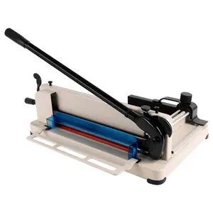 Heavy Duty Paper Cutter,Guillotine Paper Cutter,A4 12" Stack Paper Trimmer,400 Sheets Paper Cutters for Office Home School (A3-17)