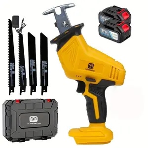 【SUMNEW-US】Newly Upgraded Wireless Rotary Saw And Electric Reciprocating Saw In 2025, Equipped with Blade Set And Wood/ Metal/ PVC Cutting Charger, And Featuring Multiple Safety Functions, Including A Safety Lock for Multi-Purpose Cutting, Compact Design