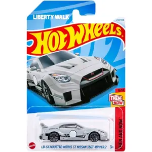 2024 HOT WHEELS - Nissan 35 GT-RR LBWK Gray Diecast Car