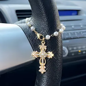 Car Steering Wheel Charm, Car Charm Jewelry, Unique Fashion Gift, Automotive Decor, Stylish Car Accessory, Car Interior Decoration, Car Interior Accessories