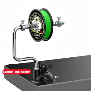 Fishing Line Suction Cup Winder, Portable Fishing Line Spooler, Fishing Supplies For Beginners and Veterans