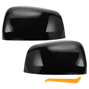 1 Set Car Door RearView Mirrors Cover Cap Replacement for Jeep Grand Cherokee 2011-2019, for Dodge Durango 2011-2019 Mirror Guard Covers