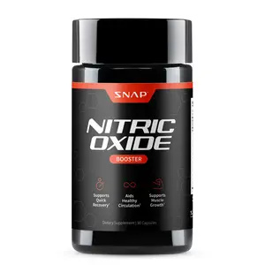 Snap Supplements - Nitric Oxide Booster - Support Healthy Blood Circulation - Nitric Oxide Supplement for Men and Women - 3rd party tested - 90 Count