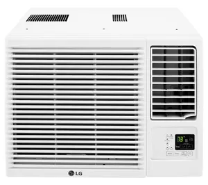 LG 7,600 BTU 115V Window-Mounted Air Conditioner with Heat