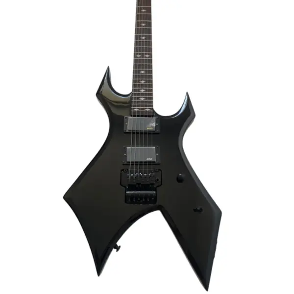 Alien Black BC  Electric Guitar Double Floyd Rose Vibrato EMG Pickups