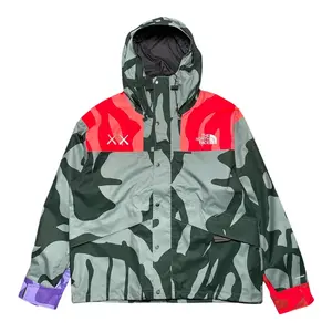 KAWS x The North Face Retro 1986 Mountain Jacket Balsam Green 86 Print