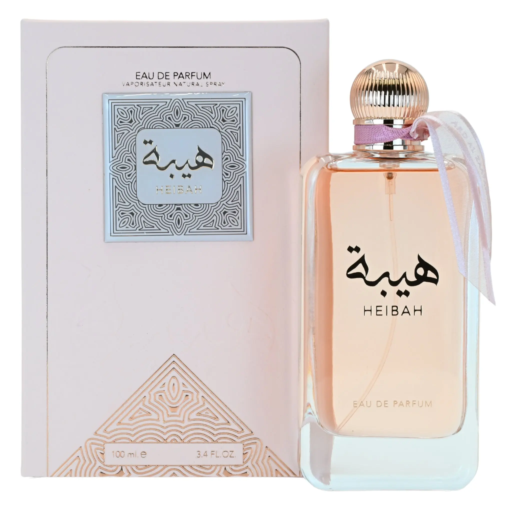 Ard Al Zaafaran Heibah Women's EDP Spray Perfume - 3.3/3.4 oz Bottle Women's Fragrance, Citrus & Elegant Floral Fragranced Scent with Bergamot Top Notes, Rose Heart Notes, New in Box, Fragranced Women's Fragrance
