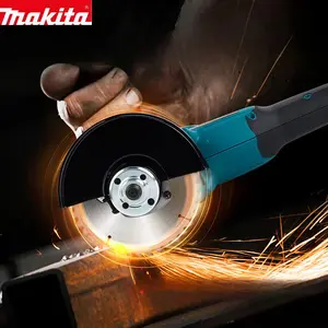 Makita DGA404 18V Brushless Cordless Angle Grinder 125mm Cutting and Polishing Power Tool for Metal Fabrication Concrete Grinding and DIY Work Compact Angle Grinder with Lithium Battery Power Heavy Duty