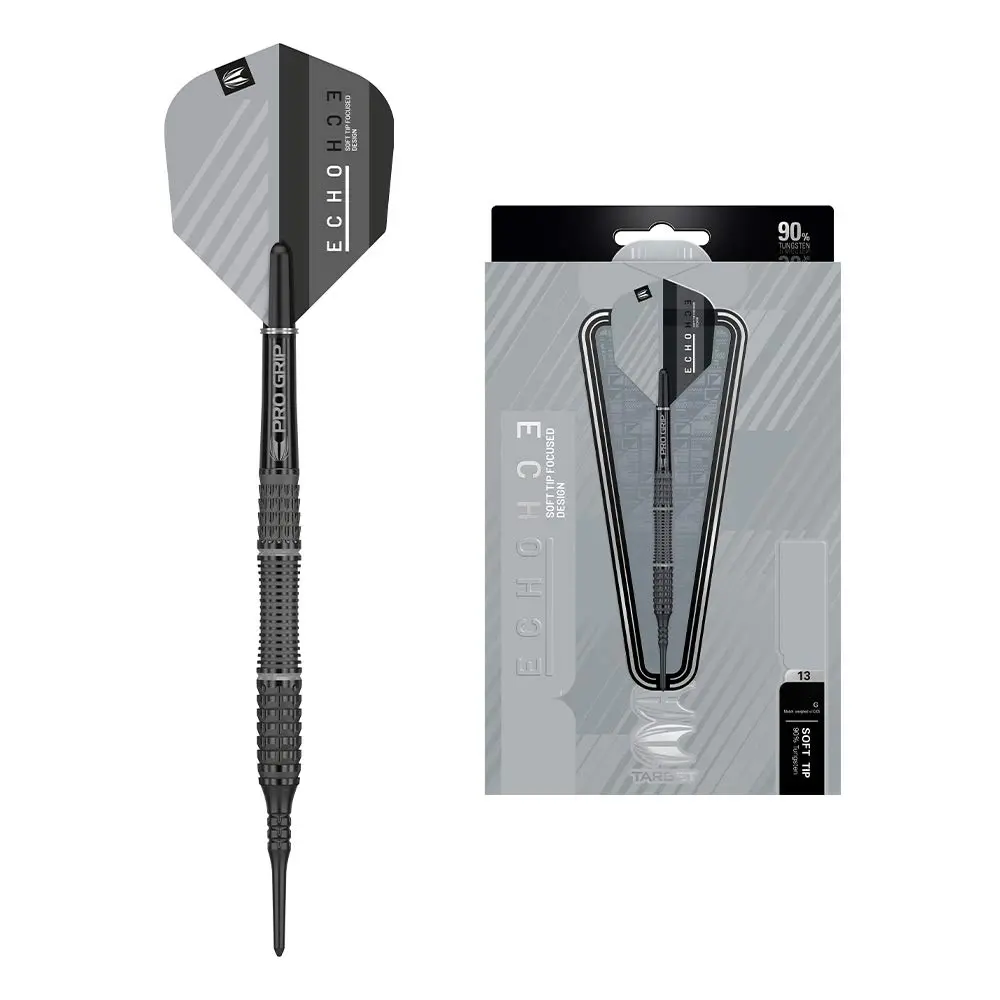 Target Darts Echo 12 21G 90% Tungsten Soft Tip Darts Set