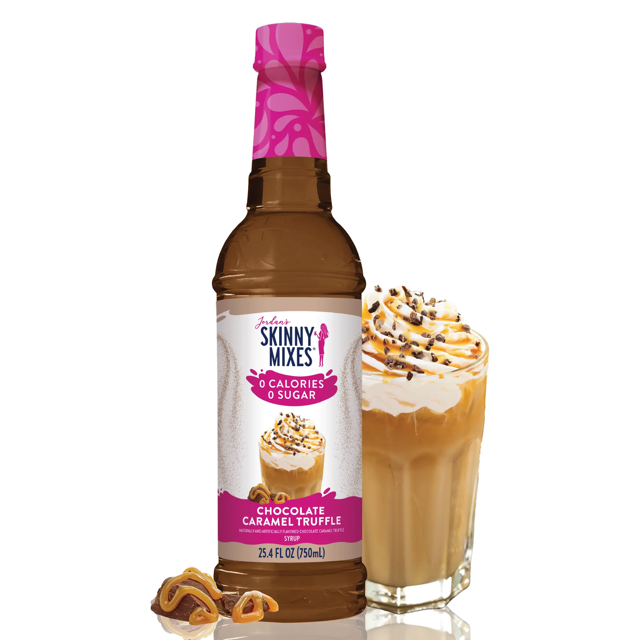 Sugar Free Chocolate Caramel Truffle Syrup
