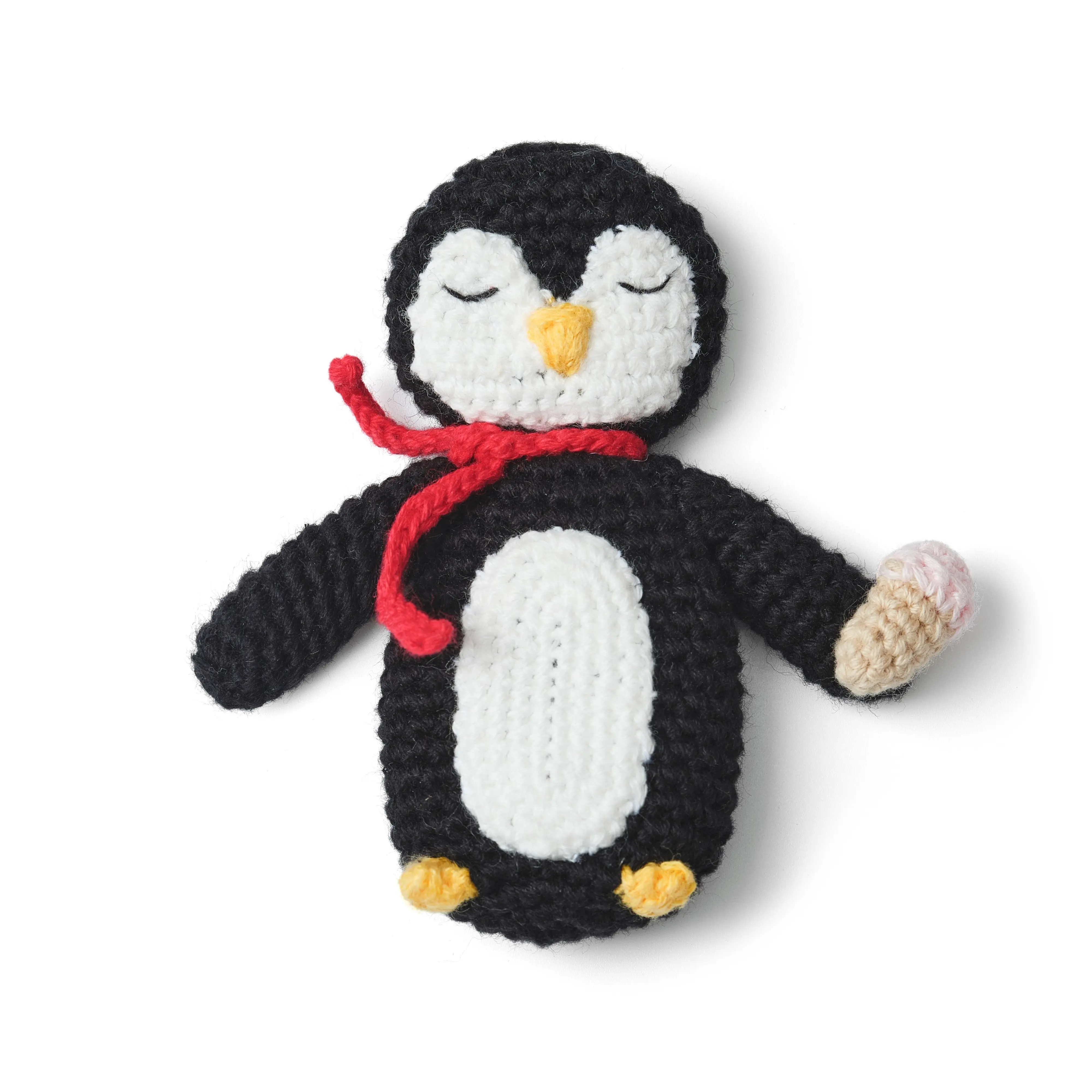 Pocket Penguin - Crochet Toys, Stuffed Animal, Safe For Babies, Hand-knitted, Collectible, Washable