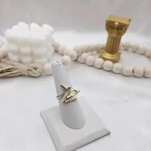 LaYaiBoutique #2463 Dolphin-Style Ring – 14K Gold-Plated – High Quality