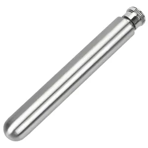 Stainless Steel Hip Flask, 1 Count Portable Travel Round Bottom Wine Whisky Bottle, Wine Pot, Drinkware for Home Kitchen Party