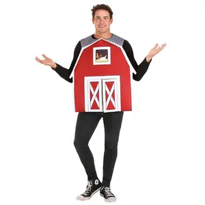 Adult Big Red Barn Costume