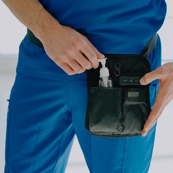Portable Bottle Warmer Rechargeable Battery Holster Temperature Control Universal Pocket Bag Waist Strap Stationary Hook And Digital Display