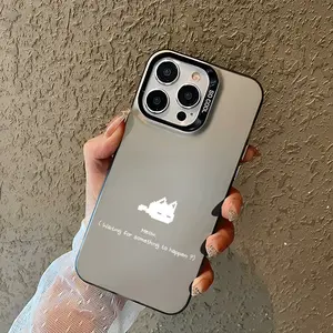 Cute Cat Omori Aesthetic Trendy Phone Case For Iphone 17 16 15 14 13 12 11 Pro Max Plus Shockproof Birthday Christmas Gifts For Fans Teens