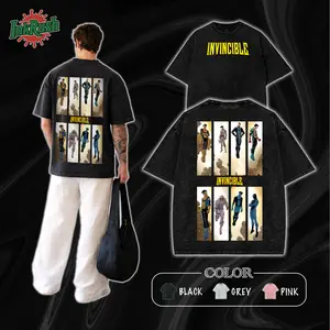Invincible Variants Mark Grayson Tee - Invincible Story T-shirt , Shirt Invincible ss4 2026 , Mark Grayson Invincible Hoodie Sweatshirt, Men Shirt Cotton Fabric streetwear lover graphic tee