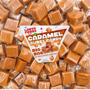 Caramel Cubes Candy | 2 Pound Bag | Individually Wrapped Classic Chews - Approx. 130 Count