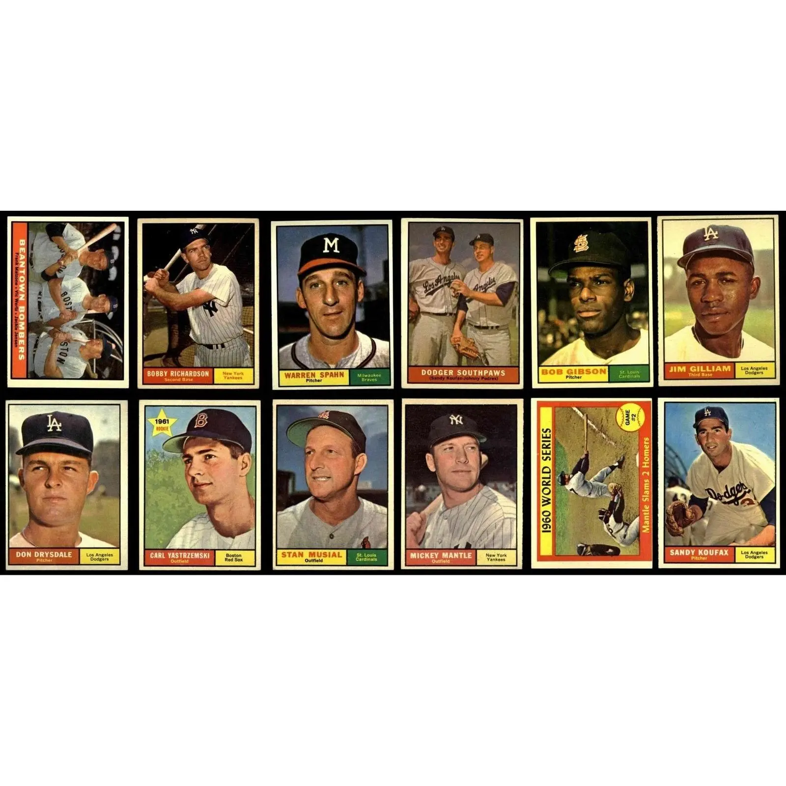 1961 Topps Vintage Baseball Mystery Slab ⚾ Random Card Encapsulated | 587 Card Set Chase